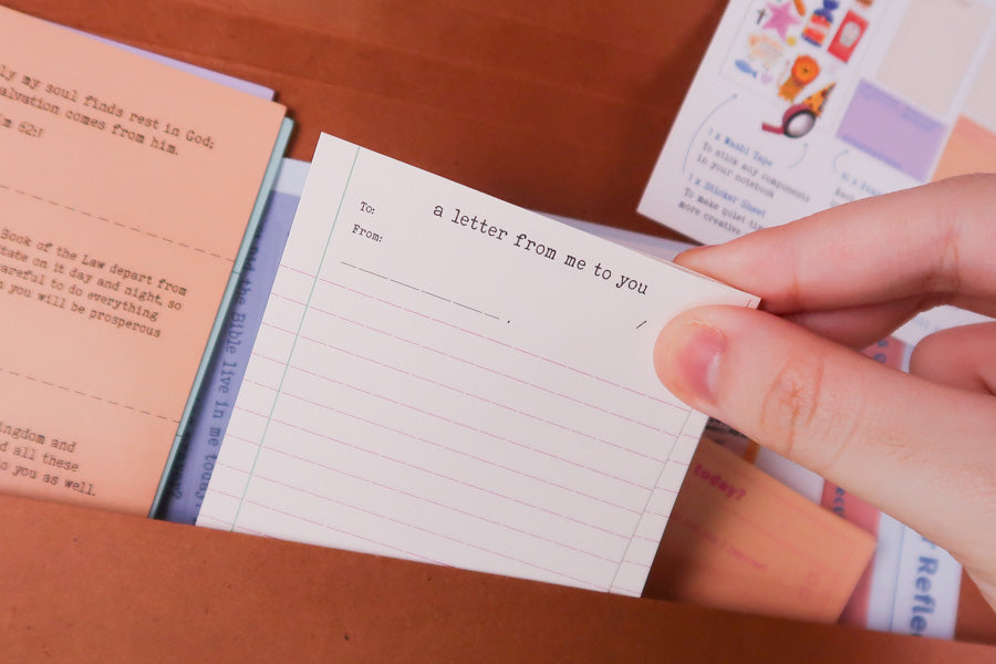 Quiet Time Journal Pack - Journal by The Commandment Co, The Commandment Co , Singapore Christian gifts shop