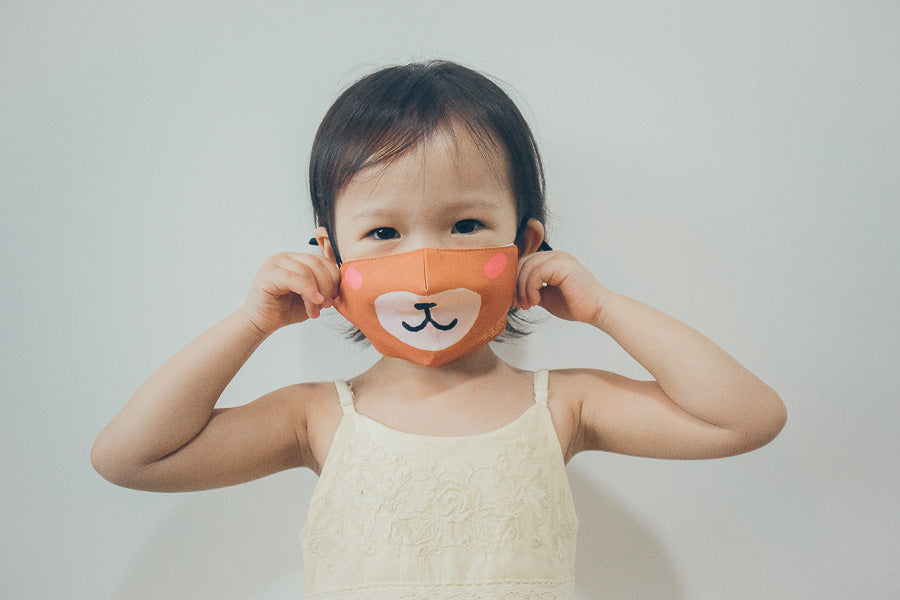 Little Bear | Angels Protect {Kids Face Mask}