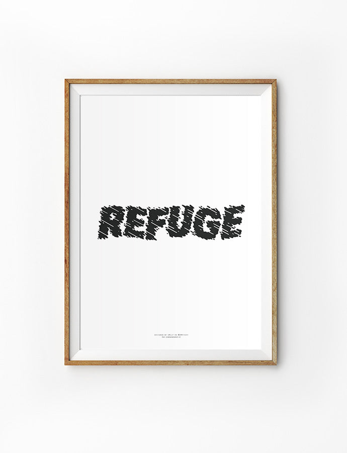 Refuge {Poster} - Posters by Emmyhoky, The Commandment Co , Singapore Christian gifts shop