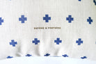 Close-up of the Refuge & Fortress Christian cushion cover