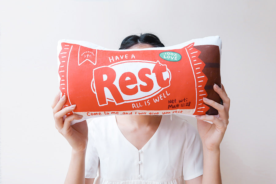 Have a Rest Chocolate (Small) {Plush Toy} - plush toys by The Commandment Co, The Commandment Co , Singapore Christian gifts shop