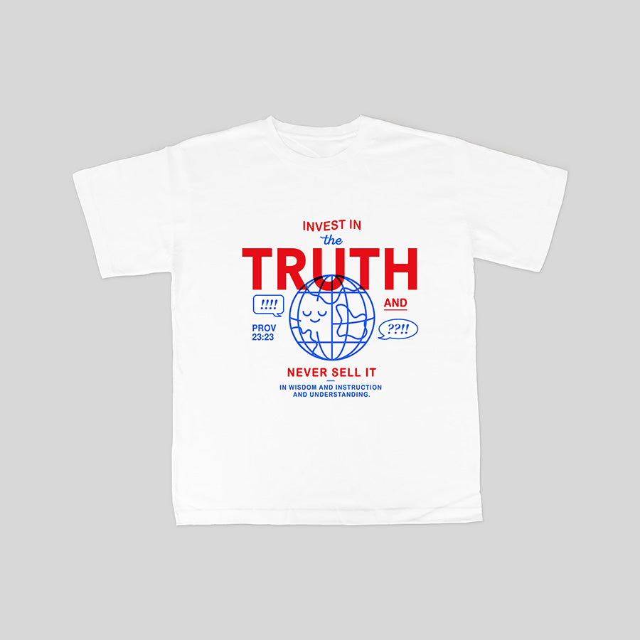Invest In The Truth {T-shirt} - T-shirt by The Commandment, The Commandment Co , Singapore Christian gifts shop