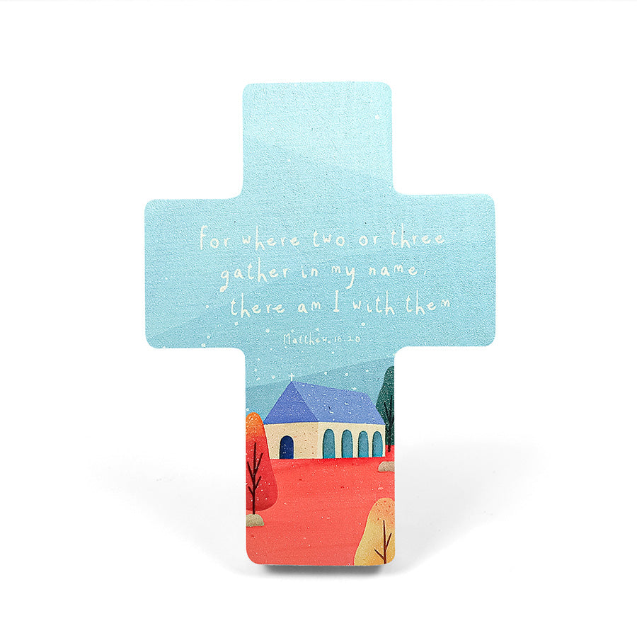 There Am I With Them {Table Cross} - Cross by The Commandment Co, The Commandment Co , Singapore Christian gifts shop