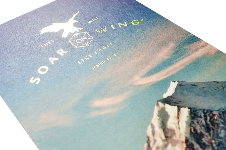 Soar On Wings Like Eagle {Card} - Cards by The Commandment, The Commandment Co