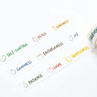 Nice fruit of the spirit drawing washi tape