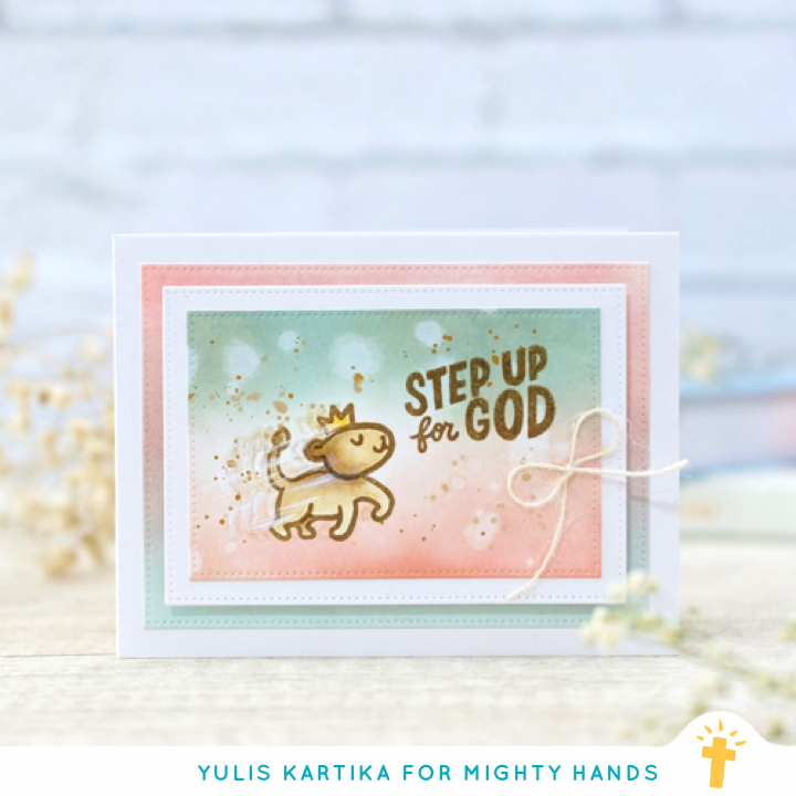 Bold as a Lion {Stamp} - Stamps by Mighty Hands, The Commandment Co