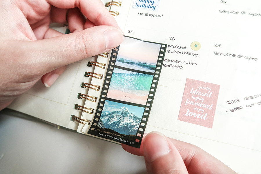 Filmstrip Stickers {Sticker} - Stickers by The Commandment Co, The Commandment Co , Singapore Christian gifts shop