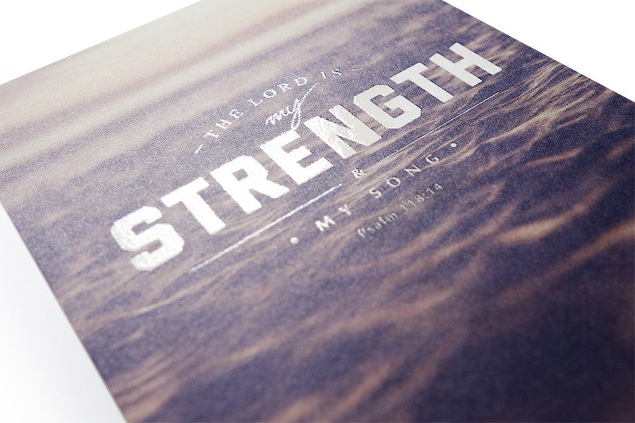 Strength {Card} - Cards by The Commandment, The Commandment Co
