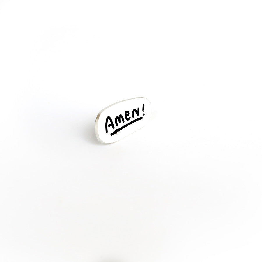Amen {Enamel Pin} - Accessories by The Commandment Co, The Commandment Co , Singapore Christian gifts shop