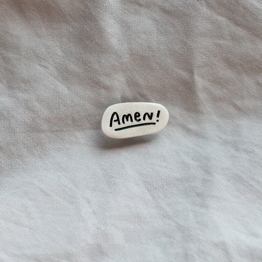 Amen {Enamel Pin} - Accessories by The Commandment Co, The Commandment Co , Singapore Christian gifts shop