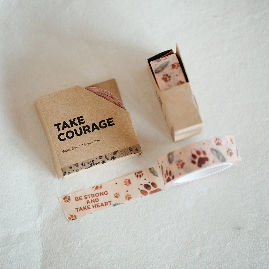 Take Courage | Washi Tape - Stickers by The Project J, The Commandment Co , Singapore Christian gifts shop