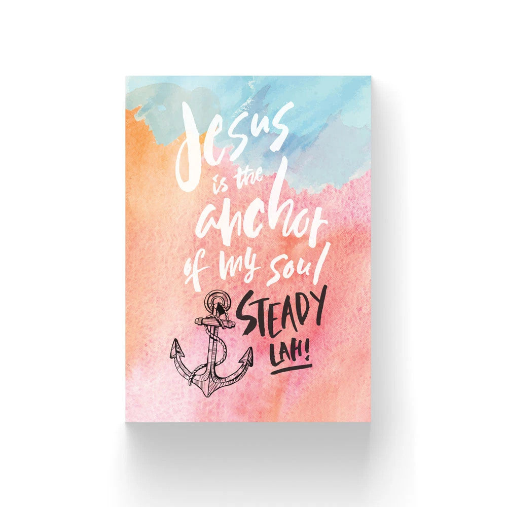 Jesus is My Anchor {Card} - Cards by The Brave Assembly, The Commandment Co , Singapore Christian gifts shop