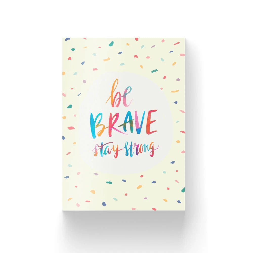 Be Brave, Stay Strong {Card} - Cards by The Brave Assembly, The Commandment Co