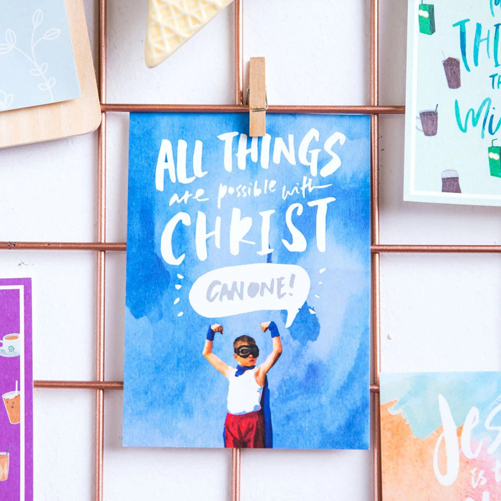 All Things are Possible. Can One! {Card} - Cards by The Brave Assembly, The Commandment Co , Singapore Christian gifts shop