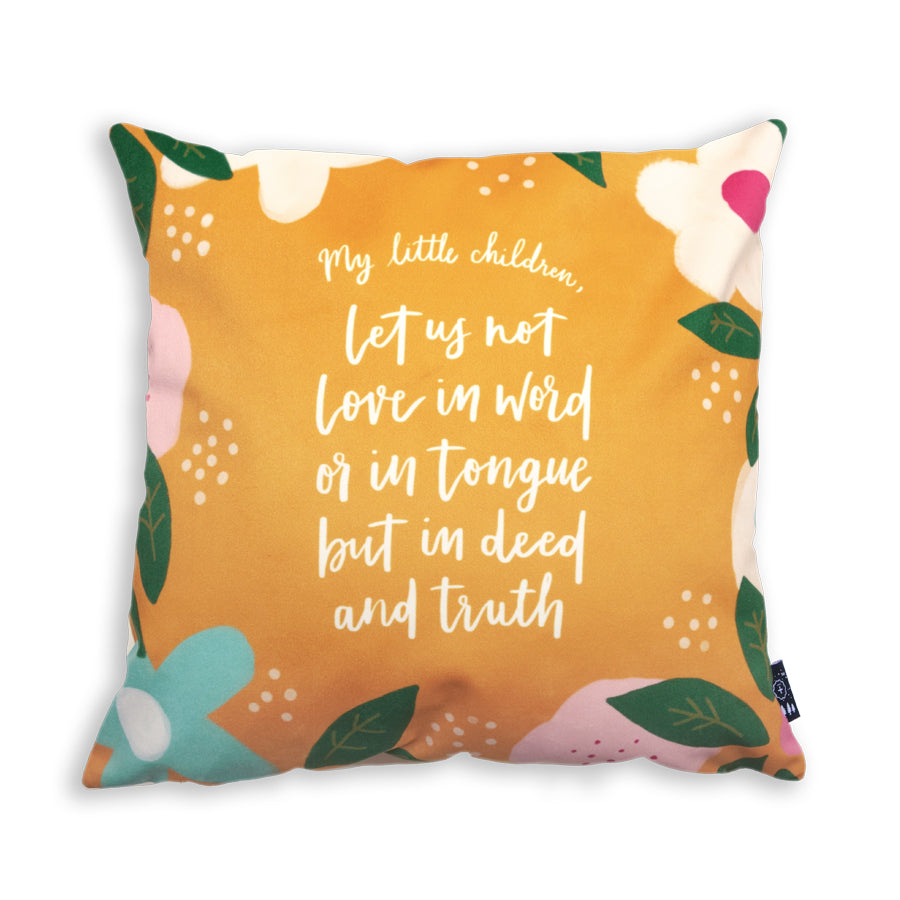 My Little Children {Cushion Cover} - Cushion Covers by The Commandment Co, The Commandment Co , Singapore Christian gifts shop