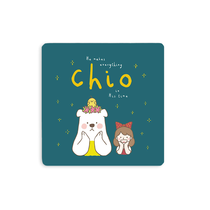Chio {Coasters} - coasters by The Commandment Co, The Commandment Co , Singapore Christian gifts shop