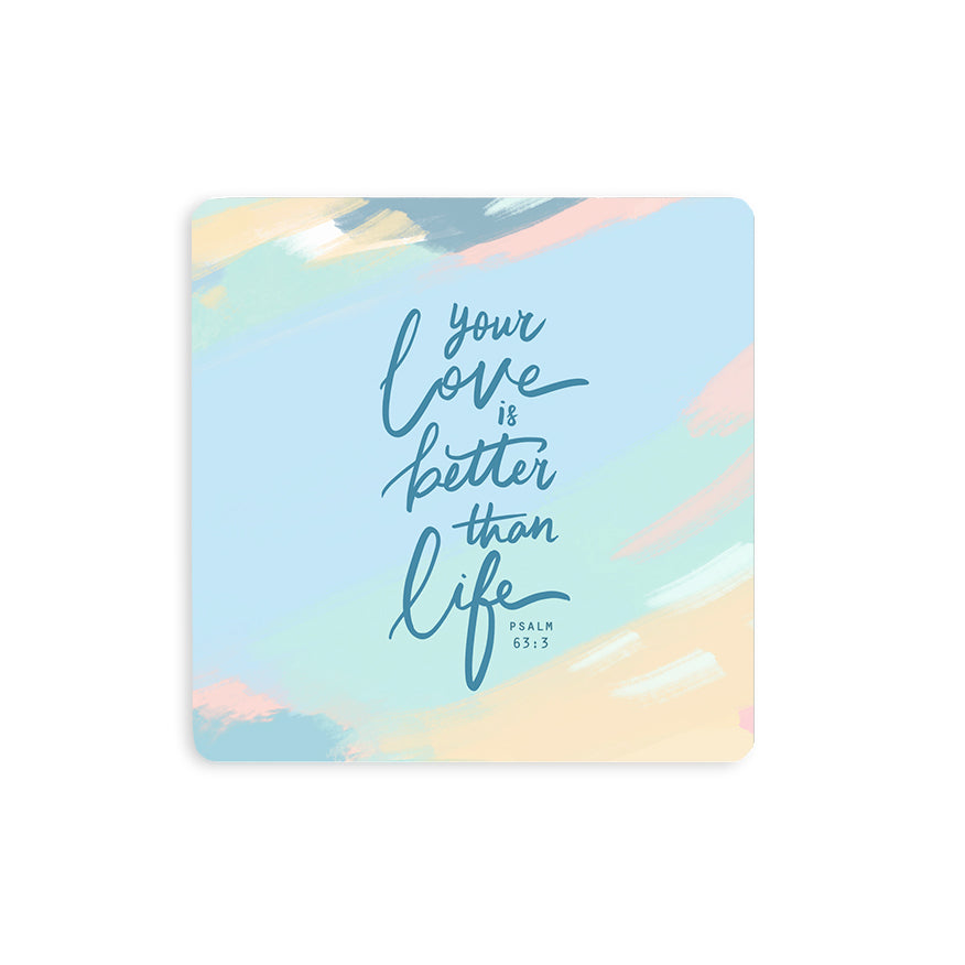 Better Than Life {Coasters} - coasters by The Commandment Co, The Commandment Co , Singapore Christian gifts shop