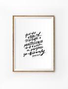Poster featuring beautiful typography bible verses with confetti designs. ‘You are allowed to be both a masterpiece and a work in progress simultaneously’. 200GSM paper, available in A3,A4 size.