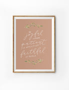 Be Joyful {Poster} - Posters by Designed With Delight, The Commandment Co