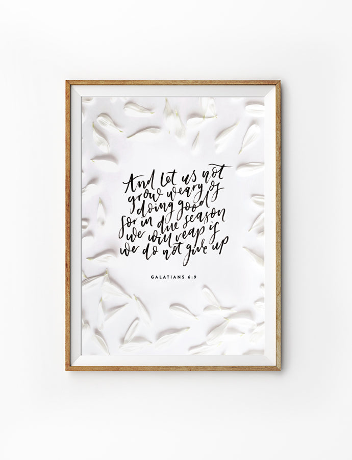 Doing Good {Poster} - Posters by More Than Gold Designs, The Commandment Co