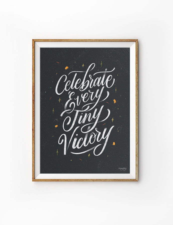 Celebrate B&W {Poster} - Posters by Emmyhoky, The Commandment Co , Singapore Christian gifts shop