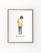 Be Humble {Poster} - Posters by Like Pearls on a String, The Commandment Co , Singapore Christian gifts shop