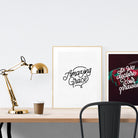 Amazing Grace {Poster} - Posters by Julomn, The Commandment Co , Singapore Christian gifts shop
