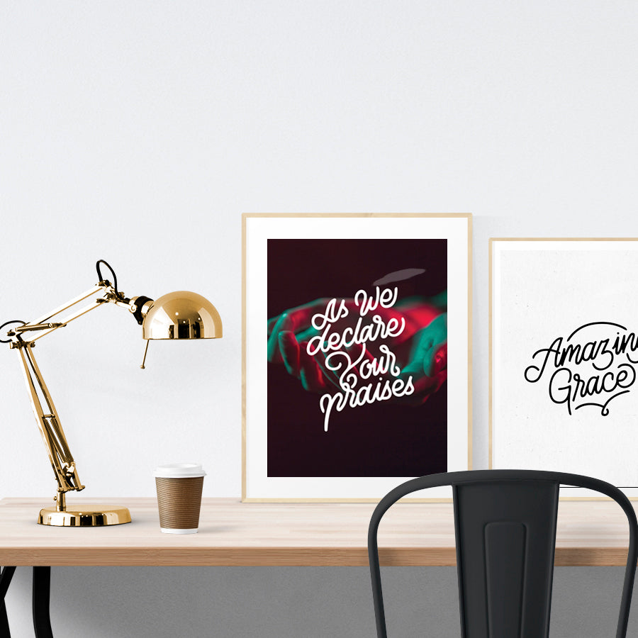 Declare Your Praises {Poster} - Posters by Julomn, The Commandment Co