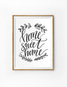 Home Sweet Home {Poster} - Posters by Small Hours Shop, The Commandment Co , Singapore Christian gifts shop