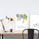 With Glad And Sincere Hearts {Poster} - Posters by Salt Stains Shop, The Commandment Co , Singapore Christian gifts shop