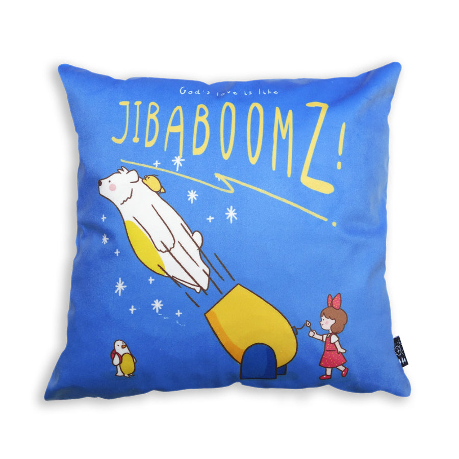 Jibaboomz! {Cushion Cover} - Cushion Covers by The Commandment Co, The Commandment Co , Singapore Christian gifts shop