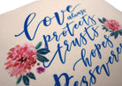 Love Always {Cushion Cover} - Cushion Covers by The Commandment Co, The Commandment Co , Singapore Christian gifts shop