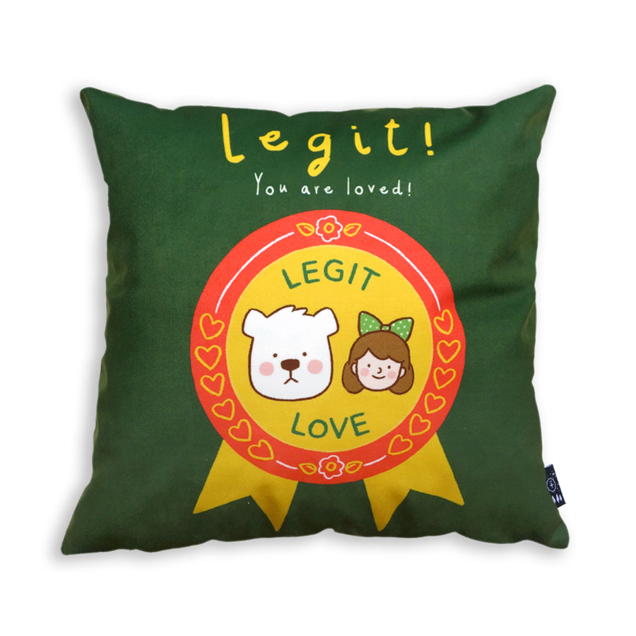 Legit! {Cushion Cover} - Cushion Covers by The Commandment Co, The Commandment Co , Singapore Christian gifts shop