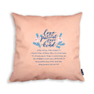 Love Is Patient Love Is Kind {Cushion Cover} - Cushion Covers by The Commandment Co, The Commandment Co , Singapore Christian gifts shop