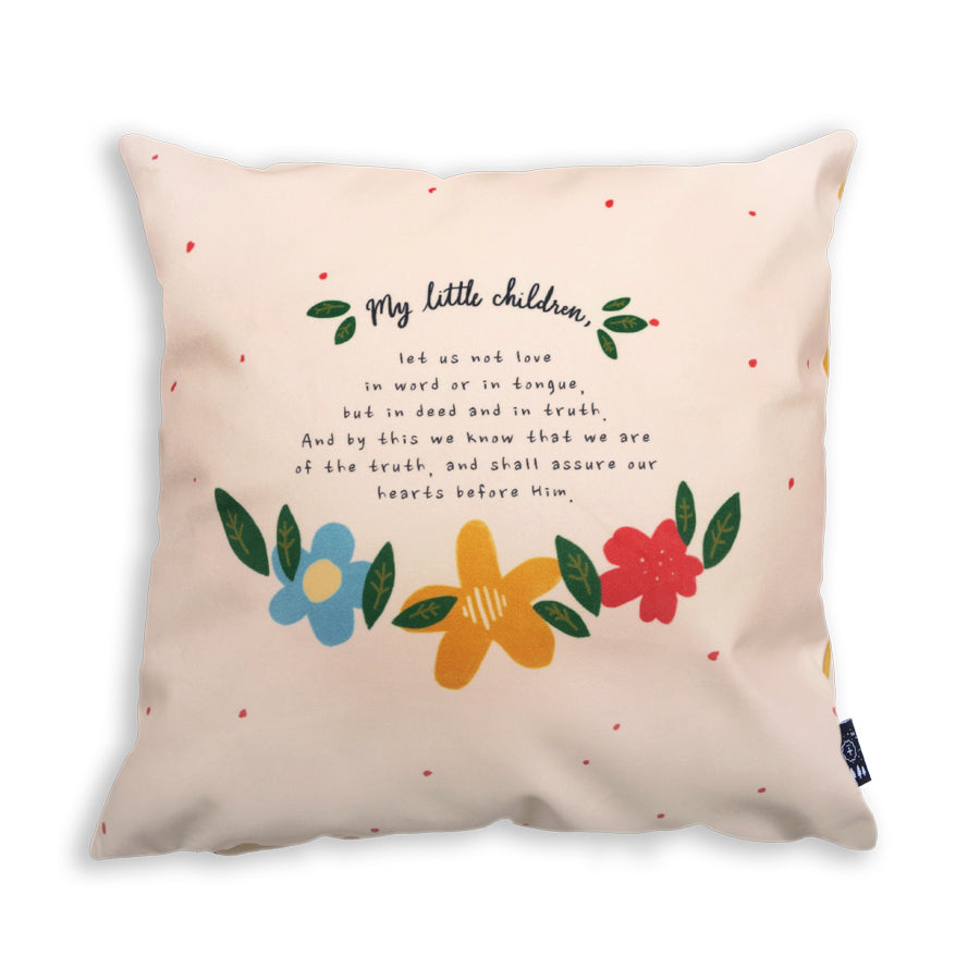 My Little Children {Cushion Cover} - Cushion Covers by The Commandment Co, The Commandment Co , Singapore Christian gifts shop