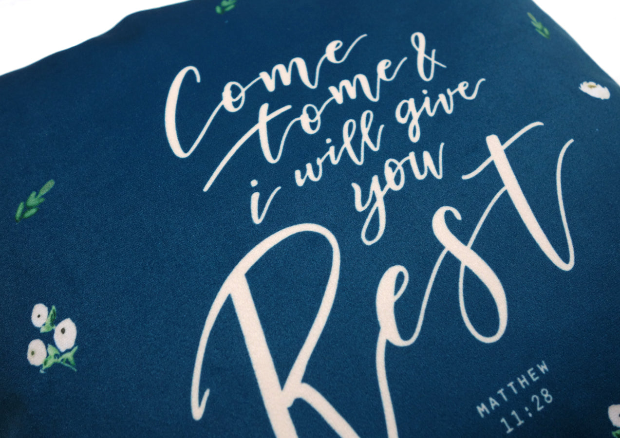 Come To Me {Cushion Cover} - Cushion Covers by The Commandment Co, The Commandment Co , Singapore Christian gifts shop