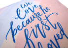 We Love {Cushion Cover} - Cushion Covers by The Commandment Co, The Commandment Co , Singapore Christian gifts shop