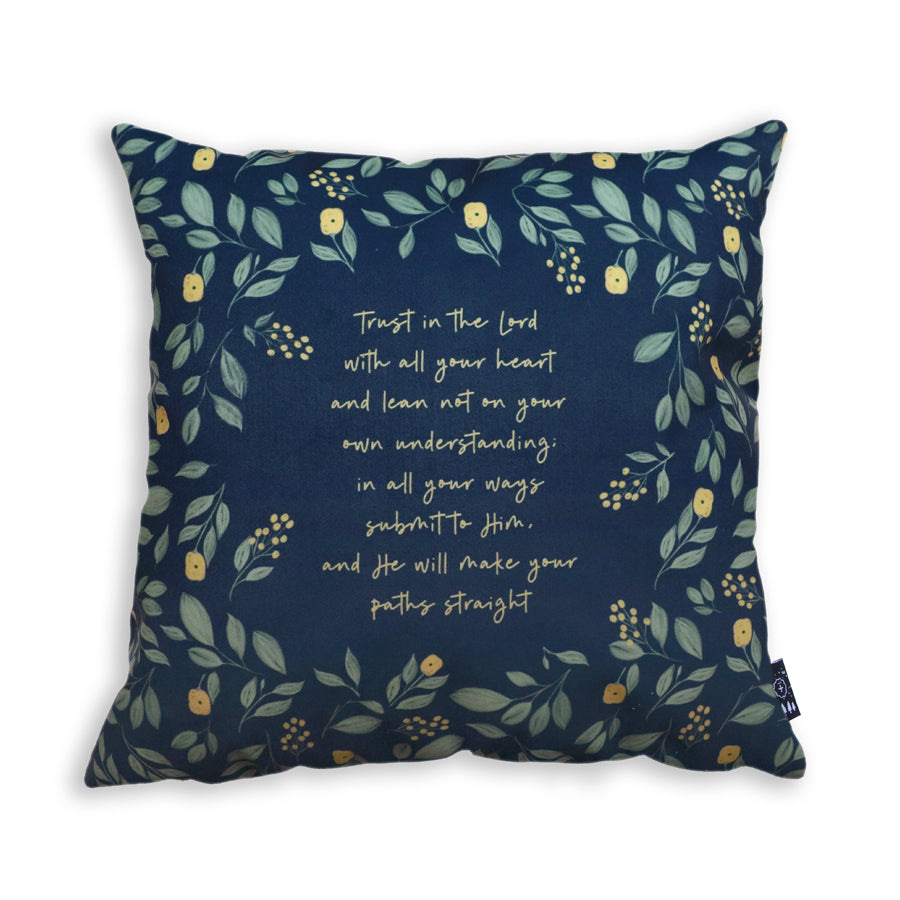 Trust In The Lord {Cushion Cover} - Cushion Covers by The Commandment Co, The Commandment Co , Singapore Christian gifts shop