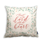 Trust In The Lord {Cushion Cover} - Cushion Covers by The Commandment Co, The Commandment Co , Singapore Christian gifts shop