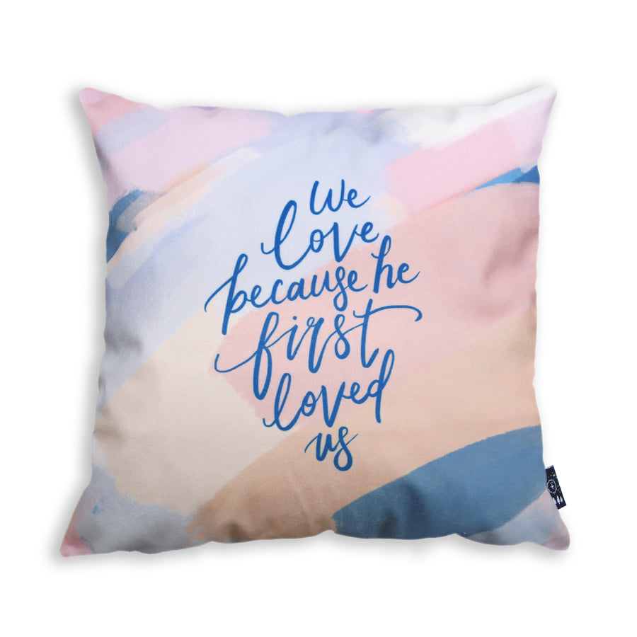We Love {Cushion Cover} - Cushion Covers by The Commandment Co, The Commandment Co , Singapore Christian gifts shop