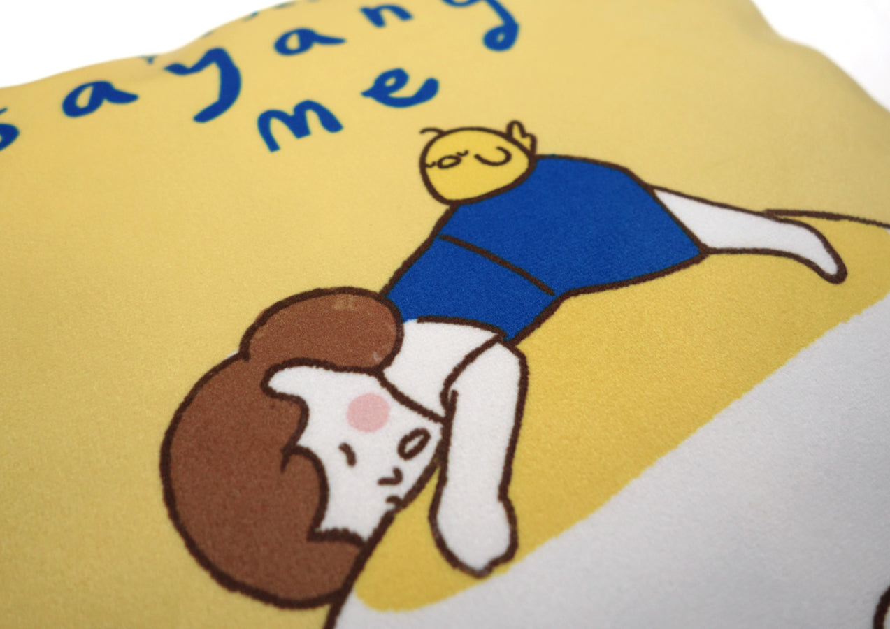 Yes Jesus sayangs me {Cushion Cover} - Cushion Covers by The Commandment Co, The Commandment Co , Singapore Christian gifts shop