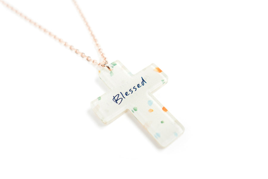 Blessed {Cross Necklace} - Accessories by The Commandment Co, The Commandment Co