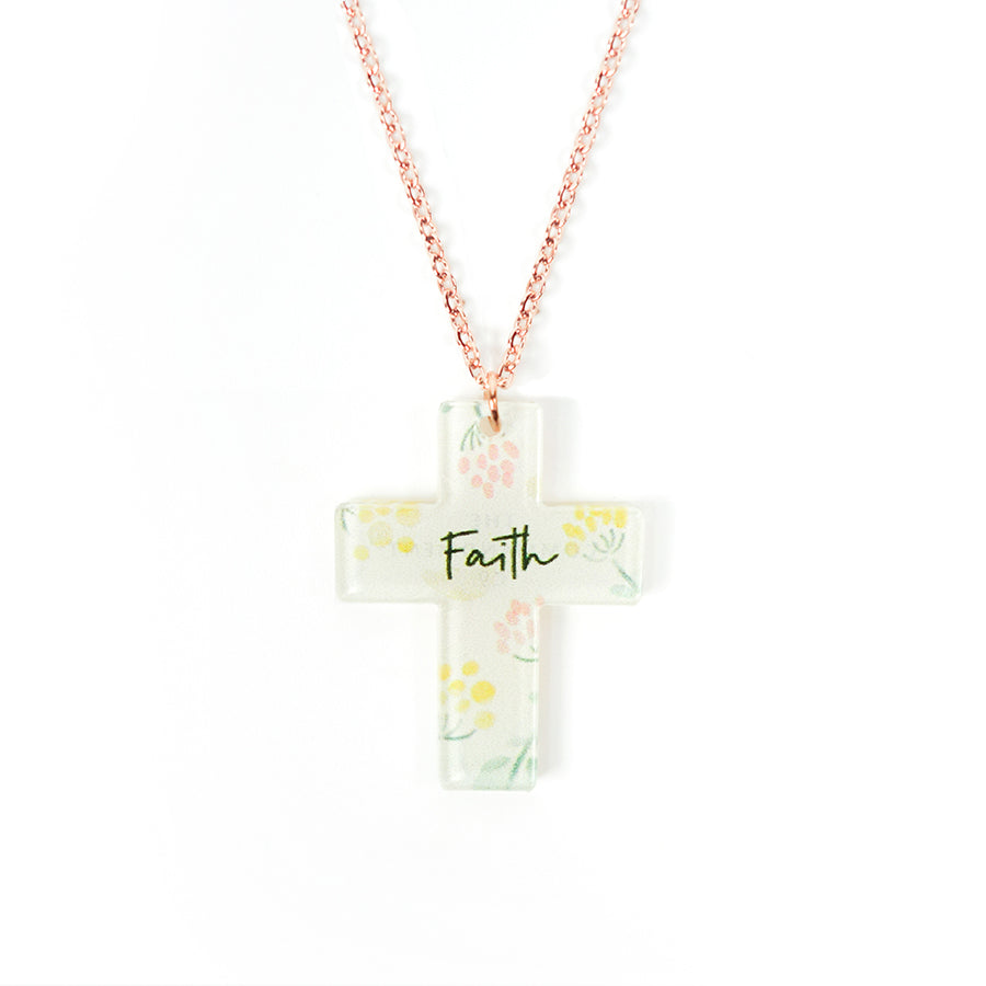 Faith {Cross Necklace} - Accessories by The Commandment Co, The Commandment Co