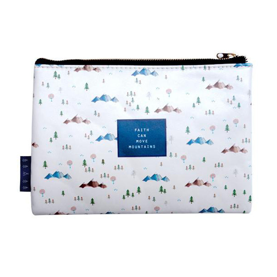 Faith Can Move Mountains {Pouch} - Pouch by Hey New Day, The Commandment Co , Singapore Christian gifts shop