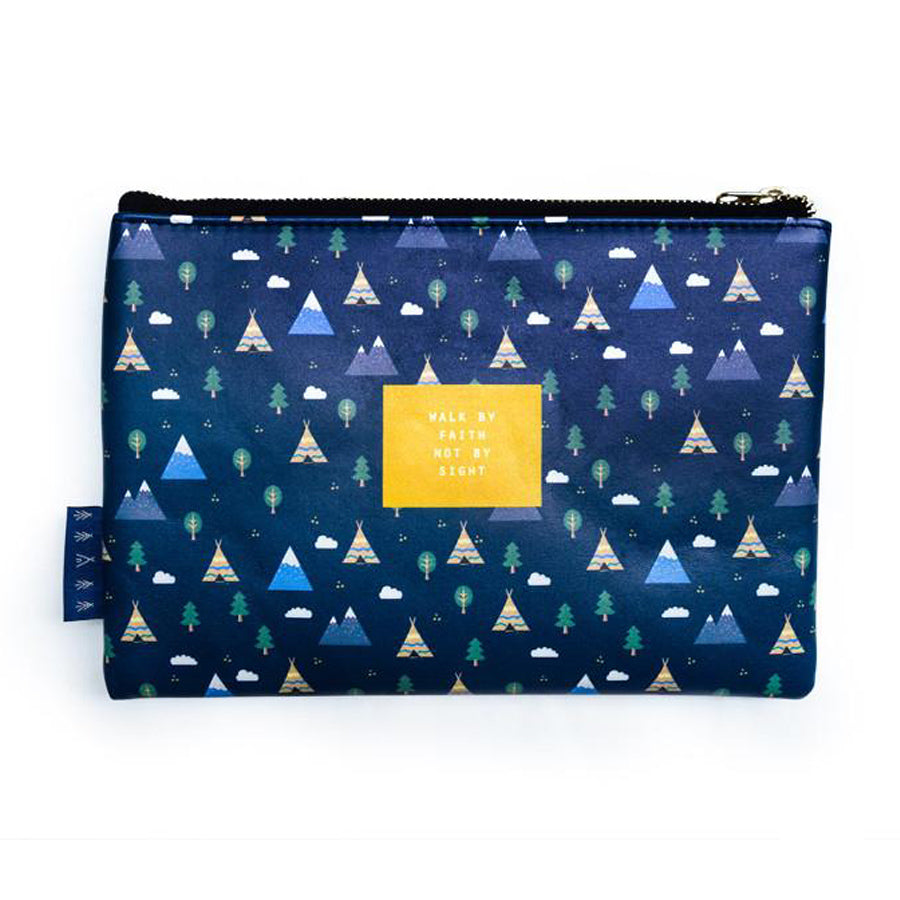 Walk By Faith Not By Sight {Pouch} - Pouch by Hey New Day, The Commandment Co , Singapore Christian gifts shop