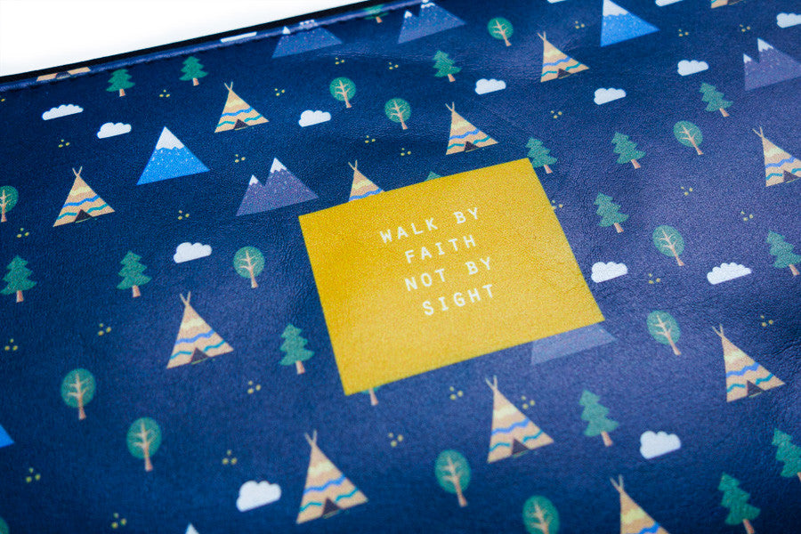Walk By Faith Not By Sight {Pouch} - Pouch by Hey New Day, The Commandment Co , Singapore Christian gifts shop