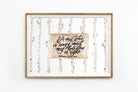 My Yoke Is Easy {Poster} - Posters by Love That Letters, The Commandment Co
