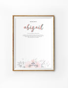 Bloom Lady #2 Abigail {Poster} - Posters by The Brave Assembly, The Commandment Co