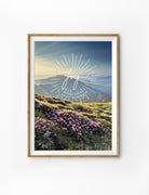 Posters featuring beautiful typography bible verses with garden landscape designs. ‘Joy’. 200GSM paper, available in A3,A4 size.