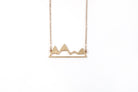 Faith + Mountains {Necklace} - Accessories by The Commandment Co, The Commandment Co , Singapore Christian gifts shop